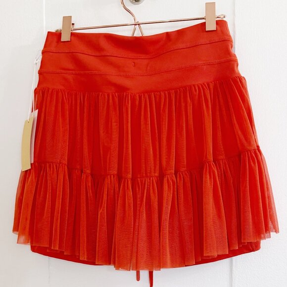 POPFLEX CAYENNE SET - Pirouette Skort, Plie Corset Crop, Flexy Crop Top NWT - Picture 16 of 16